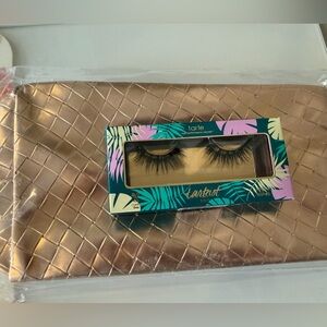 Tarte Pro Lashes with Quilted Gold Bag